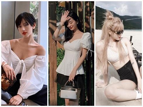 Jun Vũ diện bikini khoe vòng một dao kéo gợi cảm trên biển-9