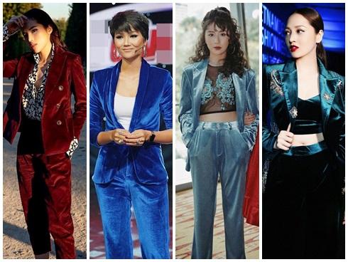 Cùng diện vest nhung kén dáng: H'Hen Niê mất điểm - Kỳ Duyên, Bảo Anh lại sang - xịn - mịn hết nấc