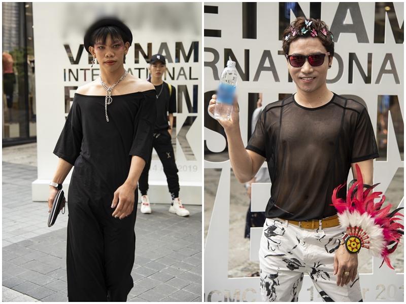 Ngắm những bộ cánh street style ngày đầu Vietnam International Fashion Week mà tưởng Halloween đến sớm nửa năm-14