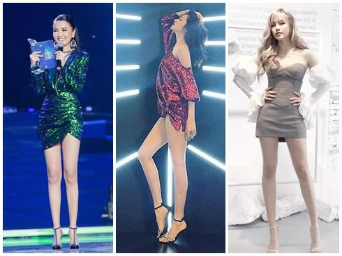 Sự chú ý của cả thế giới đã va phải vào đôi chân cực phẩm của Bích Phương - Thiều Bảo Trâm - Bảo Anh