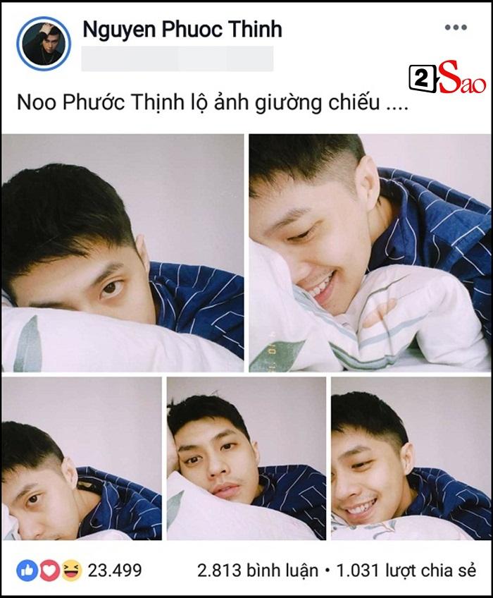 Noo Phước Thịnh bị lộ ảnh giường chiếu, cộng đồng fans không hài lòng chất vấn nam ca sĩ kịch liệt-1