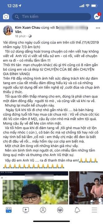 PHẢN CẢM đến thế là cùng: Người dân thi nhau bẹo má, hôn tới tấp Ku Tin ngay tại đám tang Anh Vũ-6