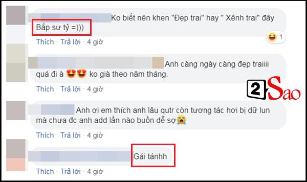 Khoe ảnh đẹp trai, Ngô Kiến Huy không ngờ bị gọi là Bắp sư tỷ vì chân mày bén như kiếm Nhật-4