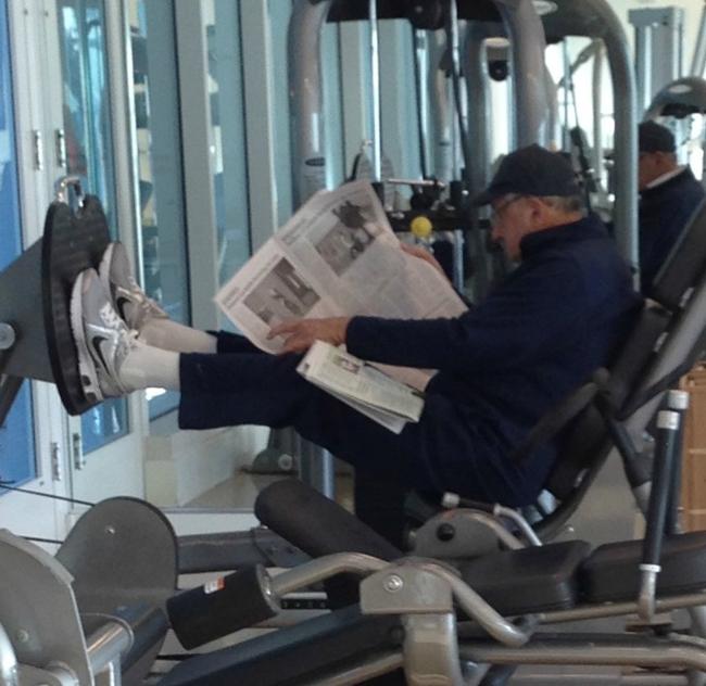 Chùm ảnh vui về thời trang (P2): 1001 tình huống bi hài ở phòng tập gym-4