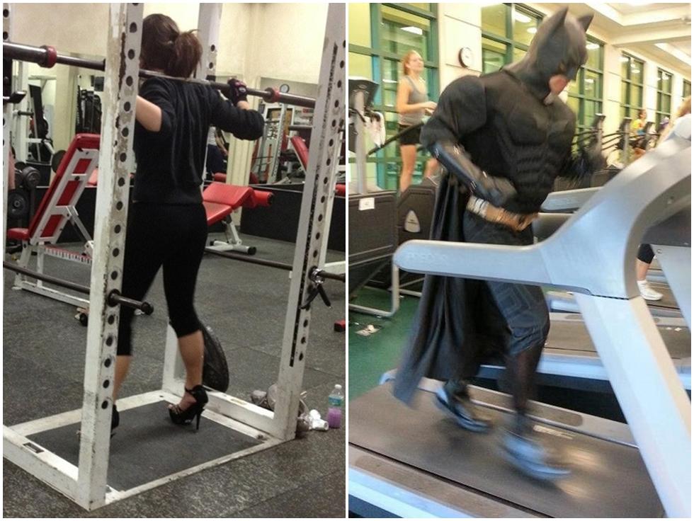 Ngỡ ngàng với cặp đôi hồn nhiên squat, tập gym ngay tại sân bay Nội Bài-8