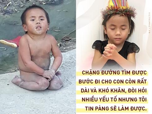 Bé gái bệnh tật không mảnh vải che thân, lạnh giá giữa mùa đông Mường Lát thay đổi thế nào sau hơn 1 năm được nhận nuôi?