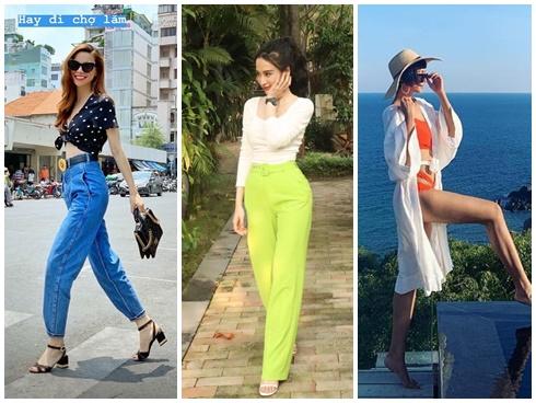 STREET STYLE giới trẻ: Hoàng Yến Chibi khoe ngực khủng - Jun Vũ mát mẻ với bikini xanh nõn chuối-11