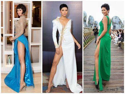 'Nữ hoàng' nghiện đầm xẻ hiểm hóc mới của Vbiz không ai khác chính là H'Hen Niê