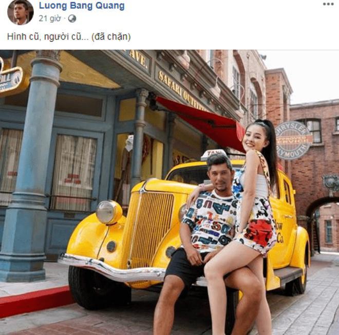 Lương Bằng Quang úp mở chuyện chia tay hotgirl ngực khủng Ngân 98, chặn Facebook và viết status phũ phàng-1