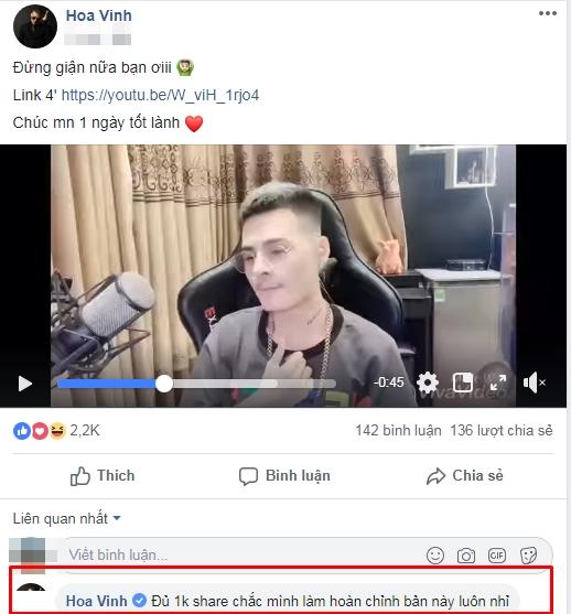 Tranh cãi gay gắt việc Hoa Vinh cố tình làm clip 4 phút chiêu đãi thính giác người hâm mộ-3