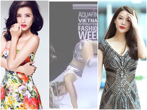 Màn nhào lộn, xoạc chân của Minh Hằng na ná giống nhà thiết kế 72 tuổi-11