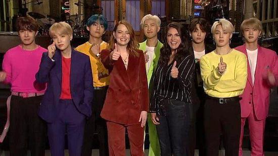 BTS khoe vũ đạo và giọng hát live trên truyền hình Mỹ