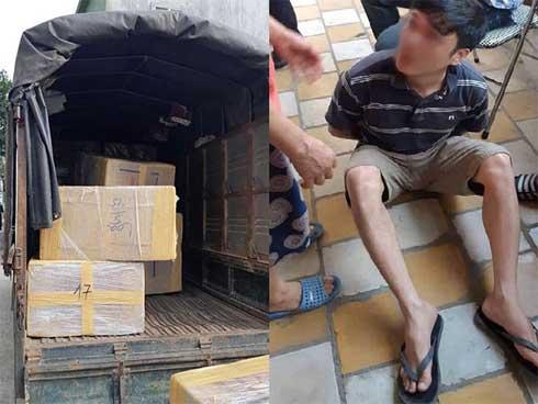 Nghệ An thu giữ gần 1 tấn nghi ma túy vứt bên vệ đường-4