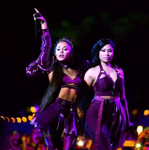 Fan nhận định màn cãi lộn căng nhất đại nhạc hội Coachella chắc chắn thuộc về Nicki Minaj và Ariana Grande-3
