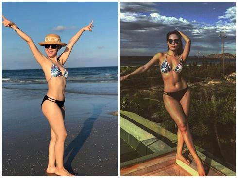 Diện lại bộ bikini từ năm ngoái, ca sĩ Phương Linh bị lộ khuyết điểm vì người chụp 'không có tâm'?