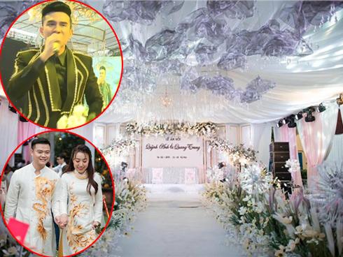 Đám cưới khủng ở Hưng Yên: Bố giàu 'nứt đố đổ vách' bảo sao dựng rạp thôi cũng ngốn 2 tỷ lại mời cả ca sĩ Đan Trường