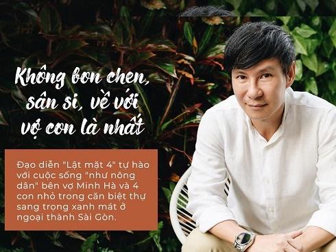 Lý Hải: 'Không bon chen, sân si, về với vợ là nhất'