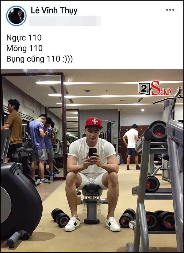 Vĩnh Thụy công khai vòng eo 110 cm bằng vòng mông khiến dân gym tột độ hoang mang: Người khác gì cái trụ?-3