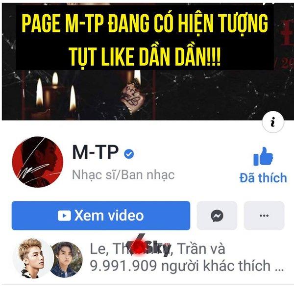 Vị trí của Sơn Tùng M-TP trên facebook đang có nguy cơ lung lay vì một điềm báo-2