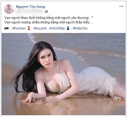 Sau lùm xùm bán dâm, Thư Dung nhiệt tình tung ảnh sexy kèm loạt status thả thính mượn từ âm nhạc và thơ ca-10