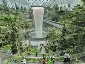 Cận cảnh tổ hợp thiết kế mới đẹp hút hồn trong sân bay Changi Cận cảnh tổ hợp thiết kế mới đẹp hút hồn trong sân bay Changi