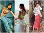 STREET STYLE giới trẻ: Hoàng Yến Chibi khoe ngực 'khủng' - Jun Vũ mát mẻ với bikini xanh nõn chuối