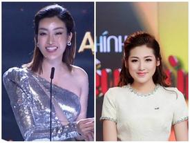 Đỗ Mỹ Linh, Tú Anh, Thụy Vân muốn độn thổ vì sự cố trên sóng trực tiếp Đỗ Mỹ Linh, Tú Anh, Thụy Vân muốn độn thổ vì sự cố trên sóng trực tiếp