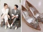 Cường Đô La sắm giày lọ lem gần... trăm triệu cho Đàm Thu Trang mang trong lễ cưới sắp đến