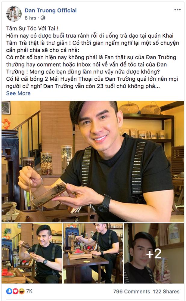 Đan Trường đáp trả khi bị góp ý tóc như củ hành cuốn lô: Tóc của tôi nên muốn để thế nào là quyền của tôi-2