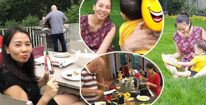 Thu Minh khoe hạnh phúc đời thường bên chồng con, Hari Won lại chỉ trầm trồ: Nhà chị đẹp quá-6