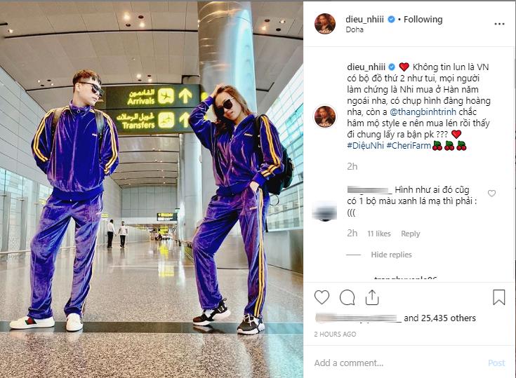 Góc gây lú: Diệu Nhi mặc đồ đôi cả với Trịnh Thăng Bình và Anh Tú?-2