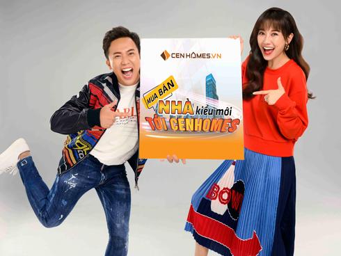 Vợ chồng Trấn Thành quảng bá 'mua bán nhà kiểu mới'