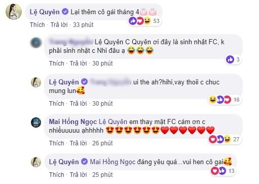 Sau lùm xùm, Lệ Quyên công khai mừng sinh nhật cô gái tháng 4 mà không hay biết Đông Nhi sinh tháng 10-2