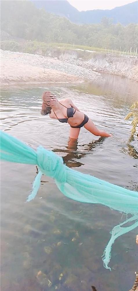 Gái quê gây sốt khi tắm tiên giữa cái nóng chảy mỡ: Tôi không sợ bị chửi, chỉ ngại sau này các bạn lại thân với tôi thôi-5