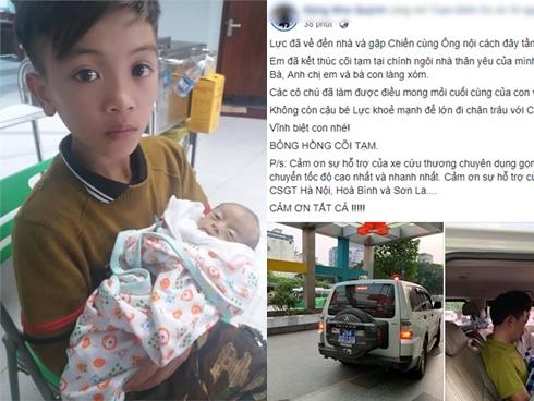 Bác sĩ đã cố hết sức, em trai cậu bé Sơn La Vì Quyết Chiến vượt 103km bằng xe đạp về nhà yên nghỉ