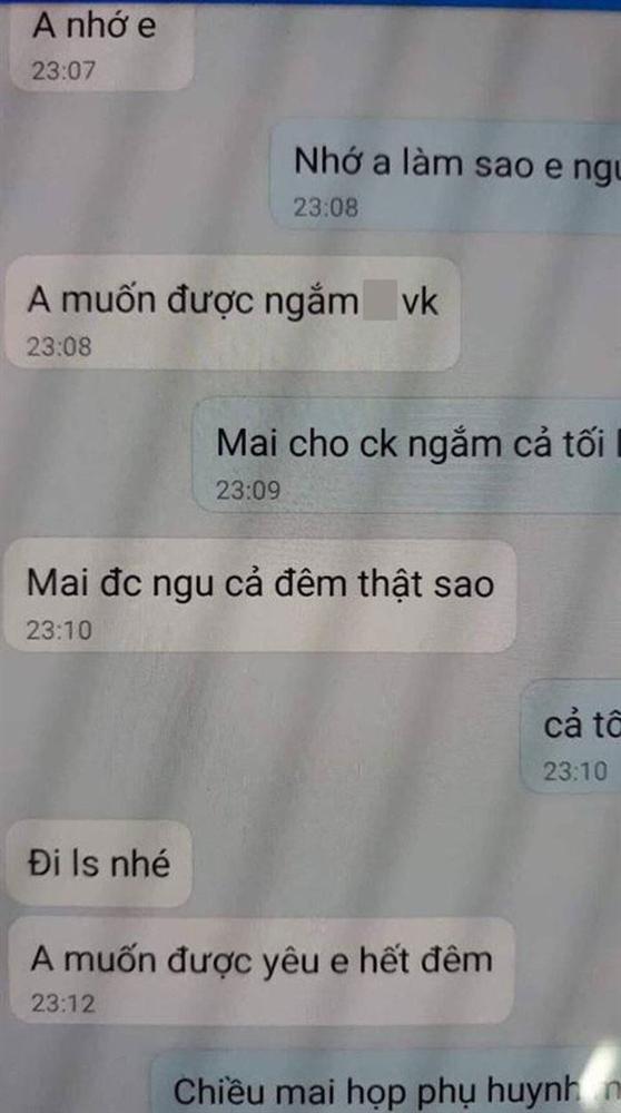 Vụ vợ giáo viên khoả thân chữa sốt rét cùng đồng nghiệp trong nhà nghỉ: Lộ nhiều tin nhắn tình cảm, xưng vợ chồng?-1