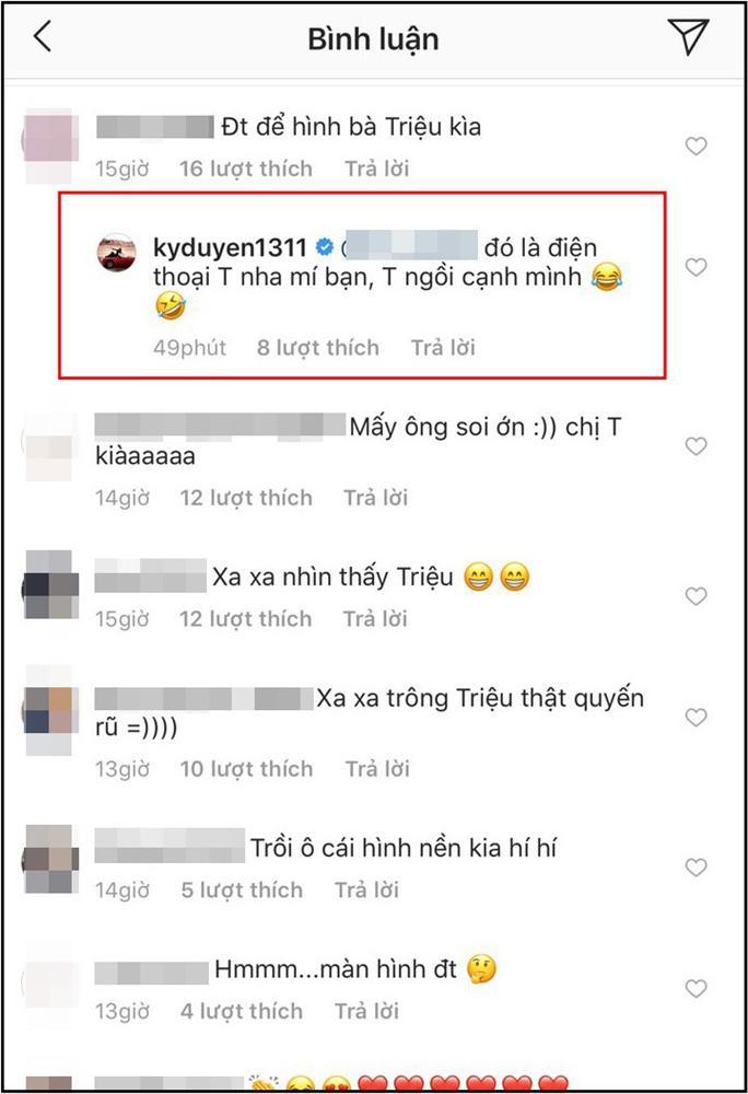 Hoa hậu Kỳ Duyên chối bay chối biến khi bị phát hiện đặt ảnh Minh Triệu làm hình nền điện thoại-6