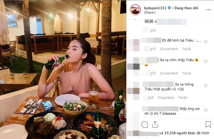 Hoa hậu Kỳ Duyên chối bay chối biến khi bị phát hiện đặt ảnh Minh Triệu làm hình nền điện thoại-5