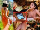 Hoa hậu Kỳ Duyên chối bay chối biến khi bị phát hiện đặt ảnh Minh Triệu làm hình nền điện thoại
