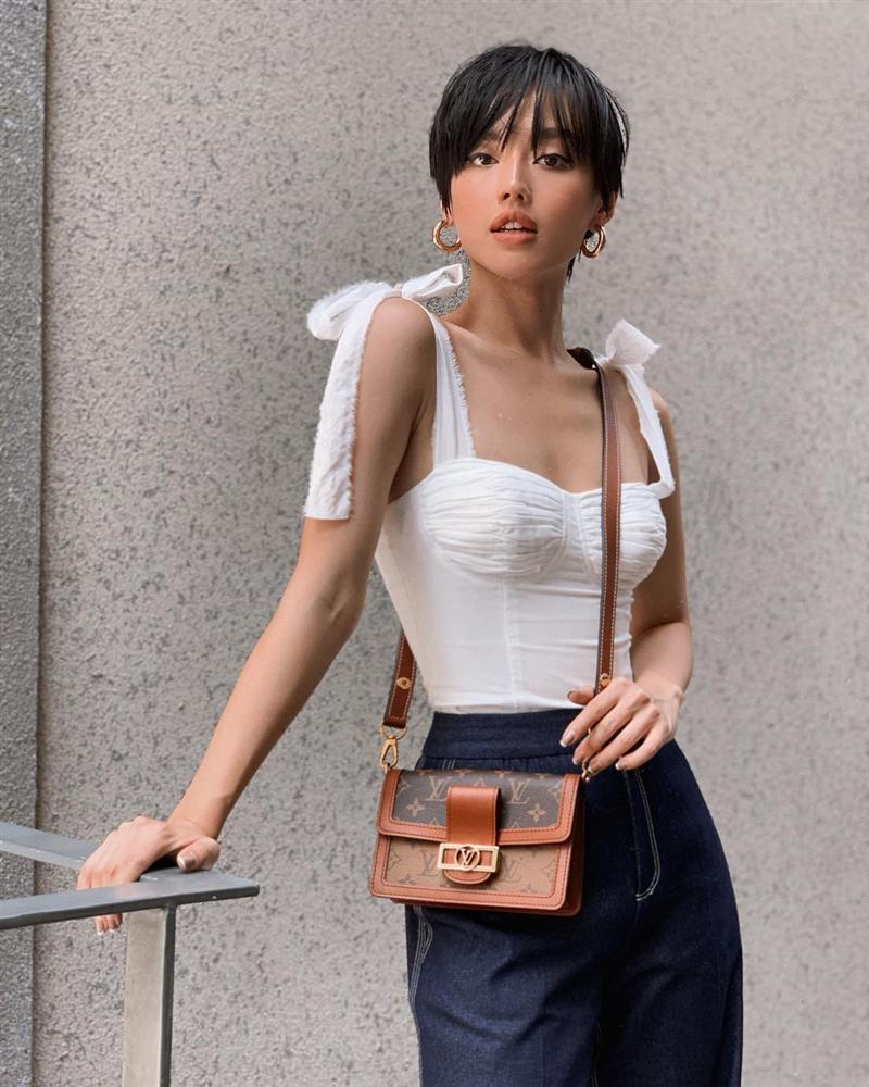 Châu Bùi trốn nóng ở Seoul - Chi Pu tăng nhiệt sàn diễn đường phố với đầm sequin lấp lánh-8