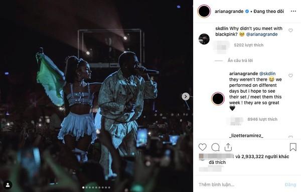 Khoảnh khắc hot nhất tháng 4: Ariana Grande hội ngộ BlackPink, chỉ có điều chưa thể trọn vẹn…-3