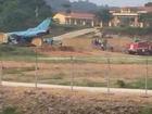 Máy bay chiến đấu Su-22 gặp nạn ở Yên Bái