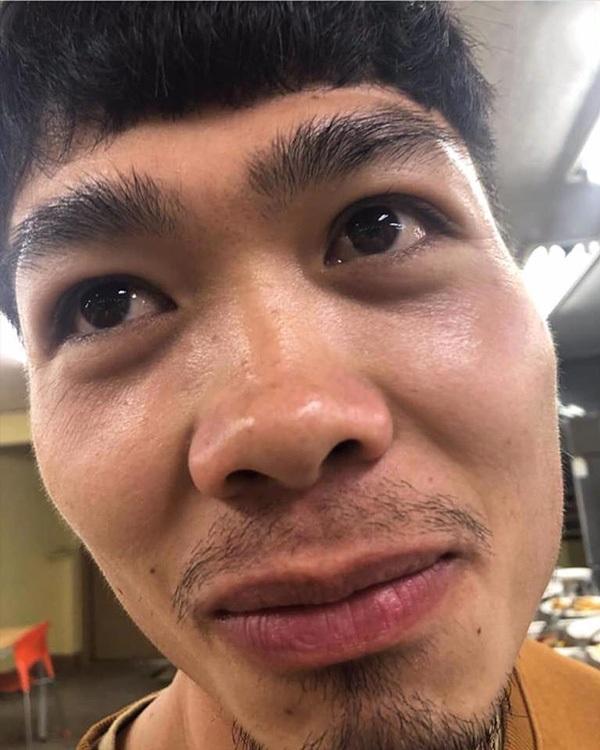 Nhìn Công Phượng râu tóc lởm chởm, fan thương xót chỉ muốn ship ngay dao cạo râu sang Hàn-2