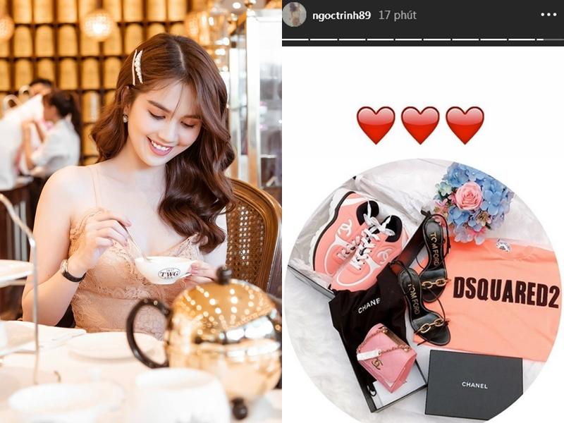 Chia sẻ đang ngời ngời hạnh phúc, Ngọc Trinh lại để lộ chi tiết khiến dân mạng nghi ngờ tình đã vỡ-11