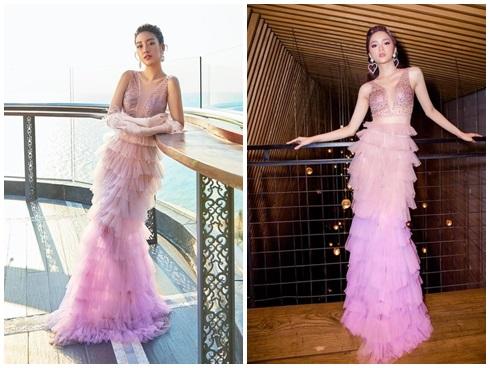 SAO ĐỤNG HÀNG THÁNG 4: Áp đảo Quỳnh Thư nhưng Đỗ Mỹ Linh vẫn phải nhường bước trước Hương Giang khi mặc chung váy-1