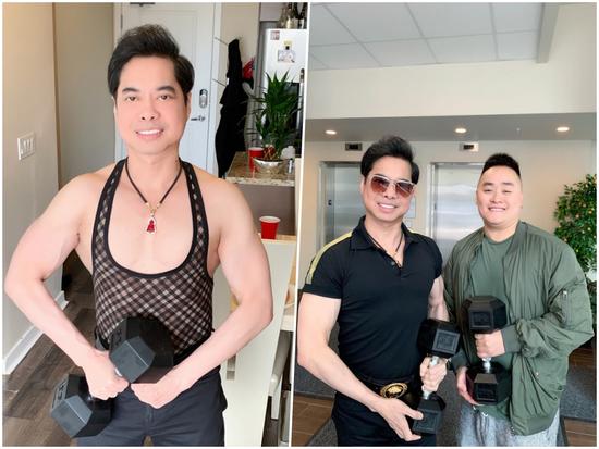 U50 Ngọc Sơn khoe cơ bắp chắc nịch, hé lộ quà 'khủng' nặng 30kg được fan tặng