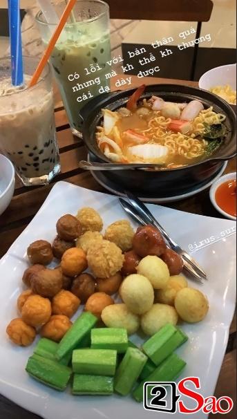 Đáng yêu như hoa hậu Tiểu Vy: Không ăn tối để giảm cân nhưng lại uống trà sữa ăn phô mai que rồi về squat hùng hục giữa đêm-2