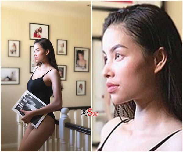 Phạm Hương thông báo trở về Việt Nam nhưng ai nấy chỉ quan tâm sắc vóc hoa hậu sao giống y chang mẹ bỉm sữa-2