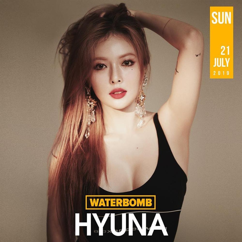 Quả bom sexy HyunA xác nhận tham gia WaterBomb 2019, hứa hẹn màn trở lại nóng bỏng hơn bao giờ hết-1