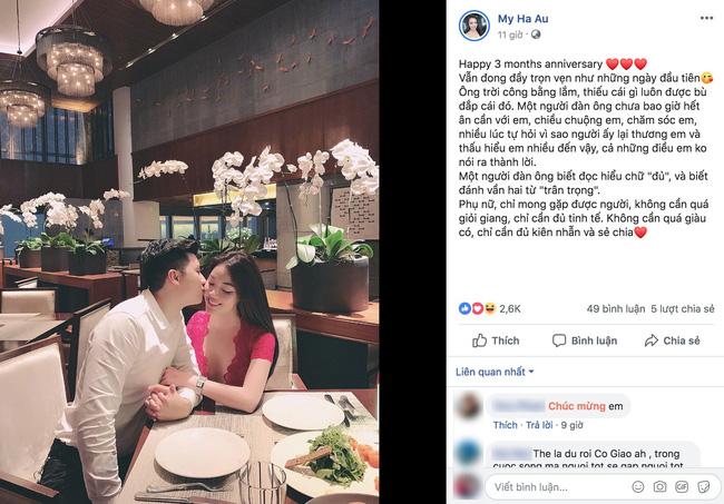 Đăng ảnh tình tứ với bạn trai mới, con dâu hụt của nghệ sĩ Hương Dung bị phát hiện điểm lạ trên gương mặt-2